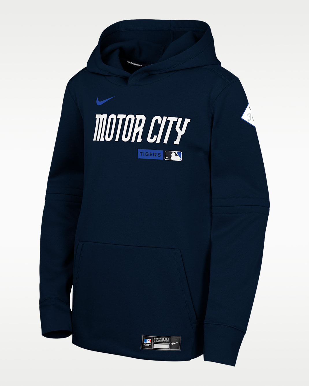 Detroit Tigers Big Kids' Nike Therma-FIT Hood - Cobalt