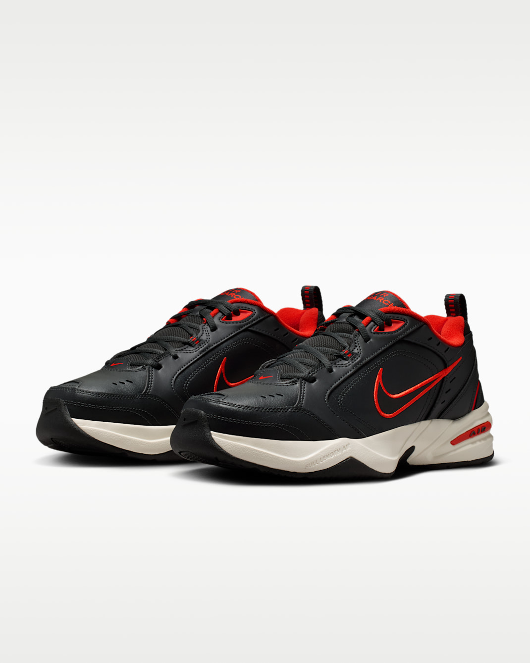 Träningssko Nike Air Monarch IV för män - Dark Smoke Grey/Picante Red/Pale Ivory/Svart