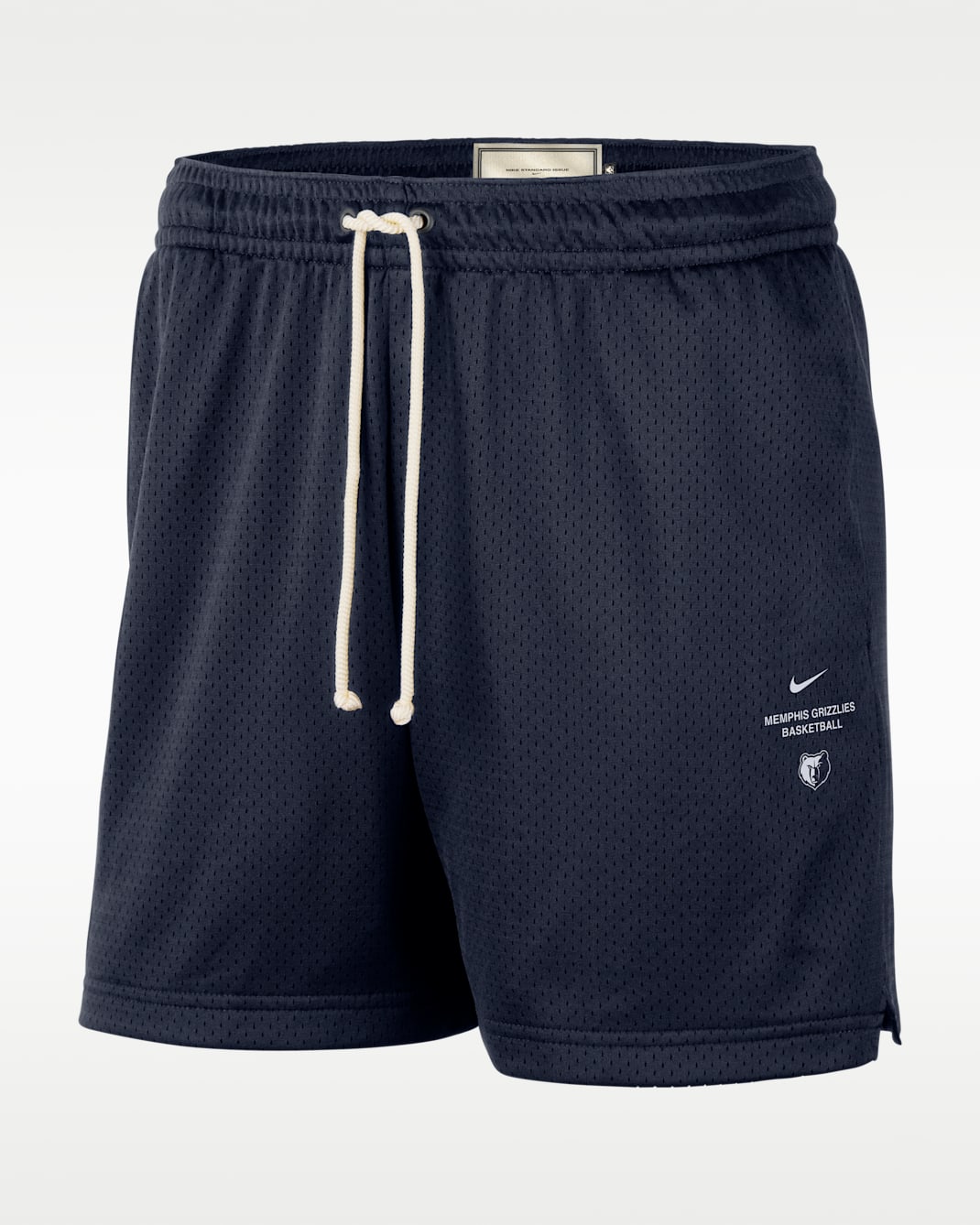 Short de basket en mesh Dri-FIT 13 cm Memphis Grizzlies Standard Issue pour homme - College Navy