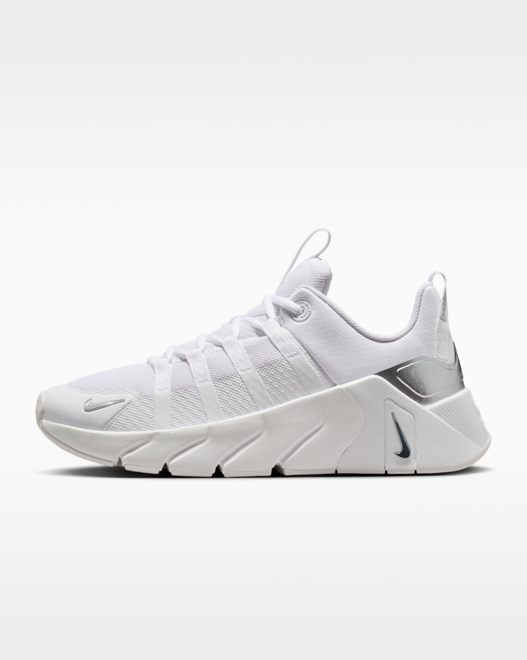 Nike Free Metcon 7 Women's Training Shoes - White/White/Metallic Silver