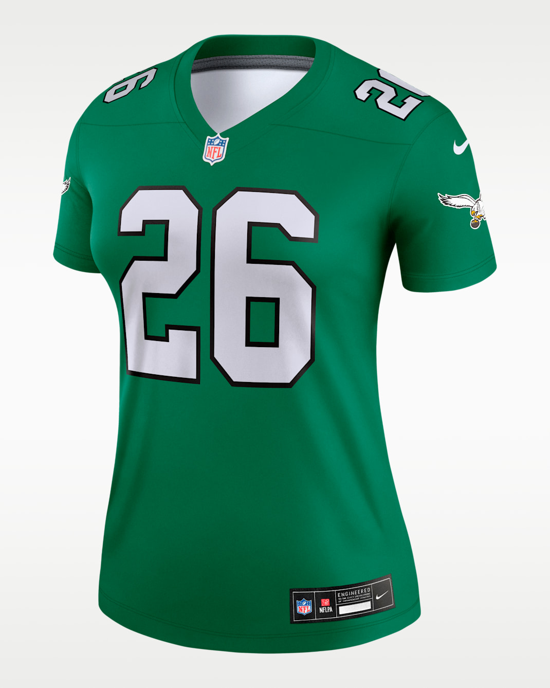 Saquon Barkley Philadelphia Eagles Women's Nike Dri-FIT NFL Legend Jersey - Kelly Green
