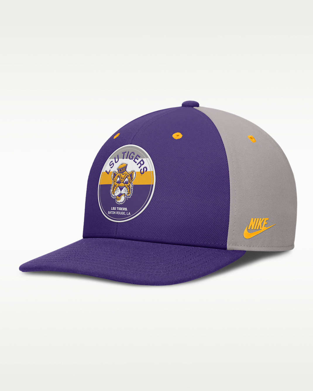 LSU Athletic Prep Pro Men's Nike Dri-FIT College Adjustable Hat - Grey