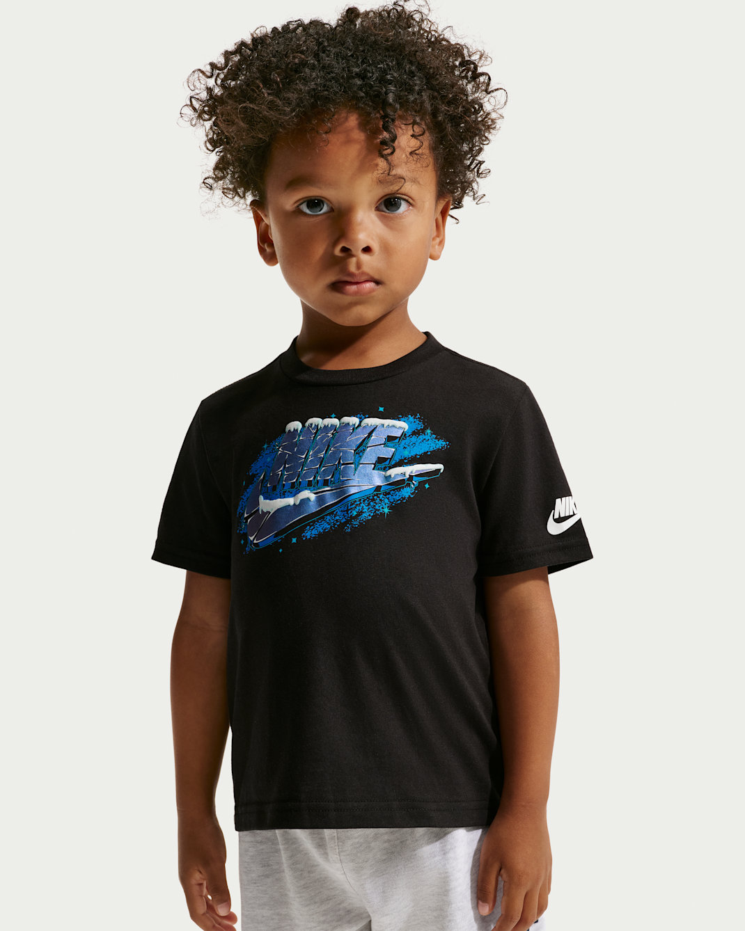 Nike Toddler Icy Futura T-Shirt - Black