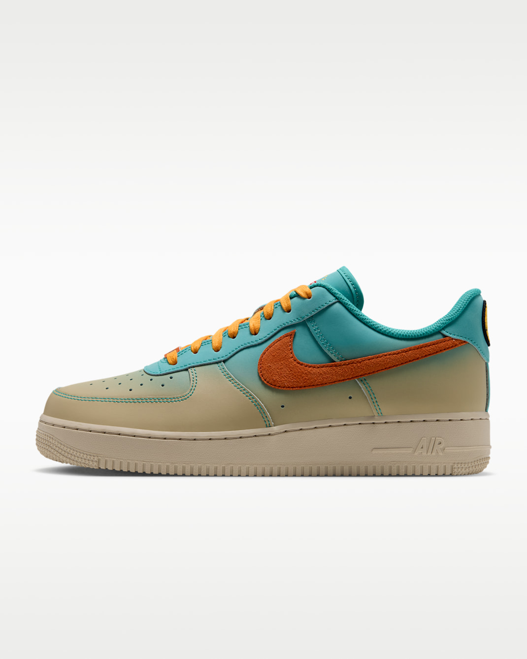 Nike Air Force 1 '07 LV8 N7 Men's Shoes - Oasis Teal/Sand Drift/Sundial/Mesa Orange