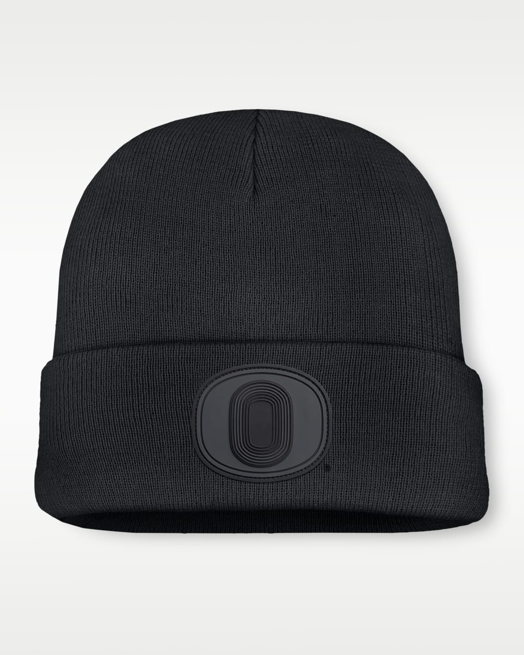 Oregon Men's Nike College Cuffed Beanie - Black