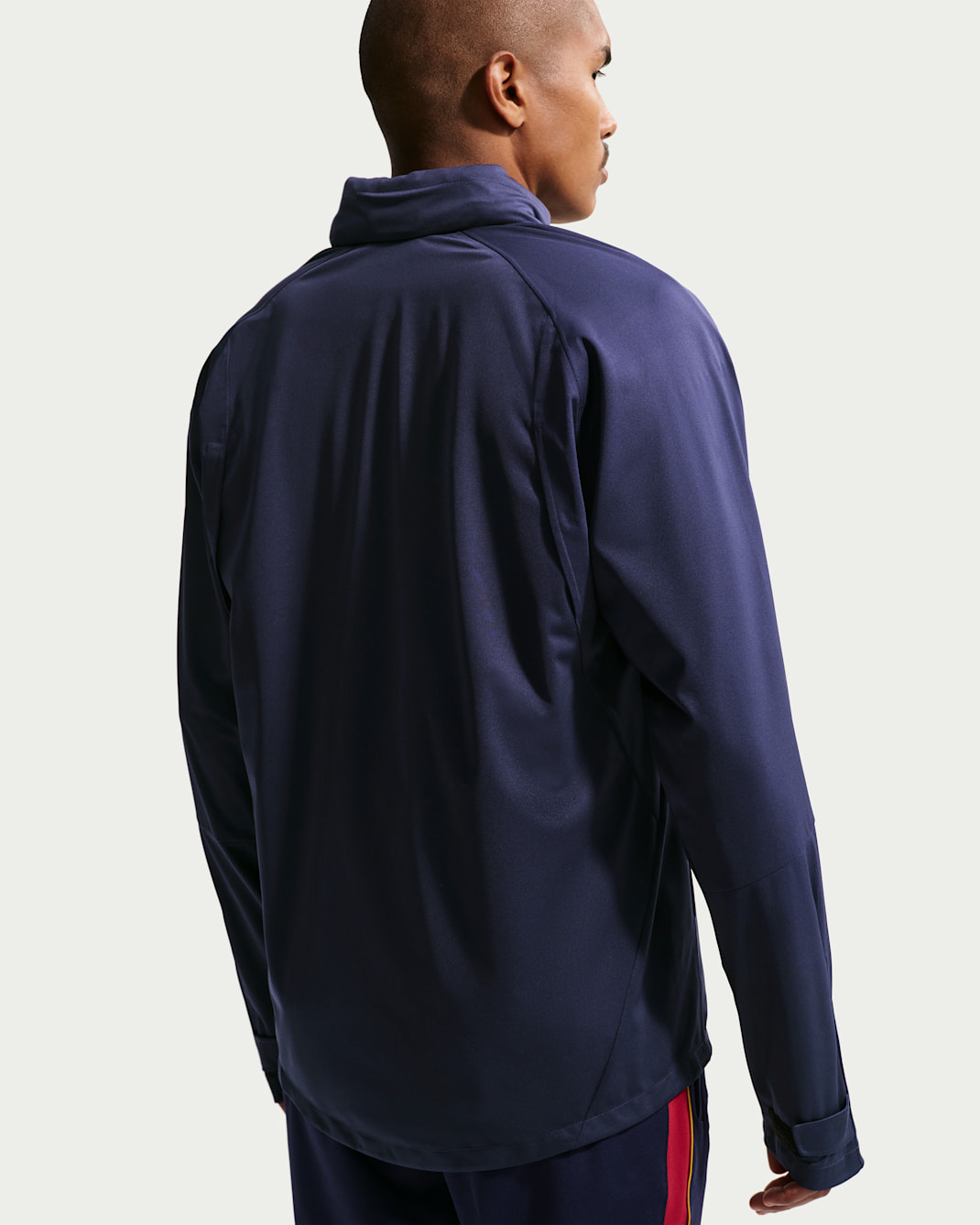 FC Barcelona Strike Shield Men's Nike Soccer Hooded Rain Jacket