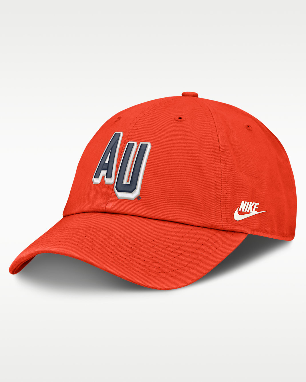 Auburn Natural Club Men's Nike College Adjustable Hat - Orange