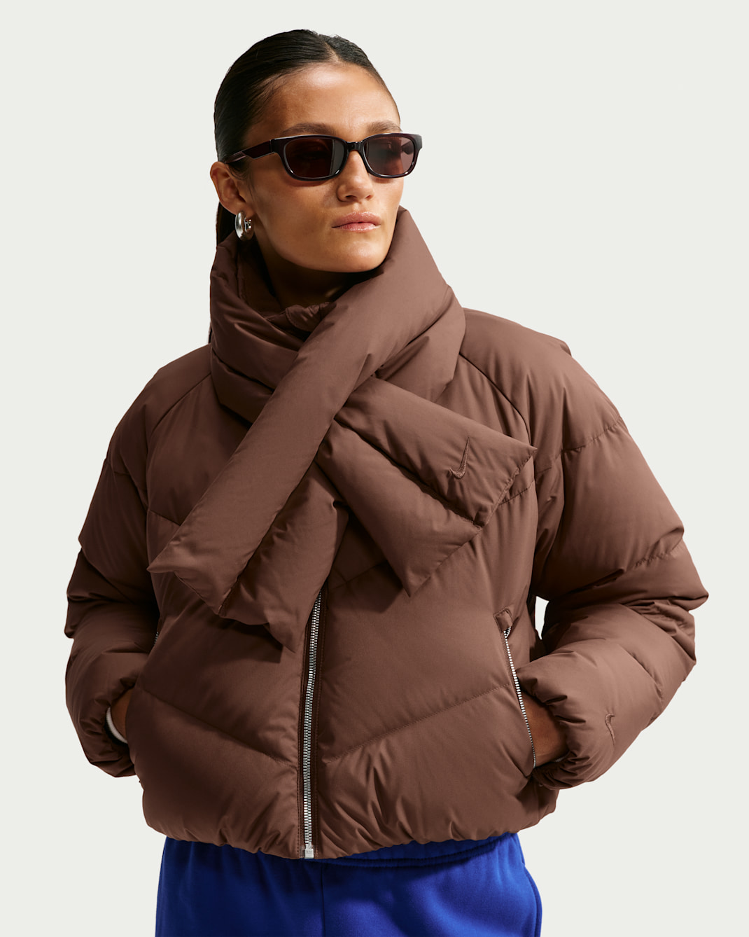 Nike Sportswear Windpuffer Women's Loose Storm-FIT Down Jacket - Cacao Wow/Cacao Wow/Cacao Wow