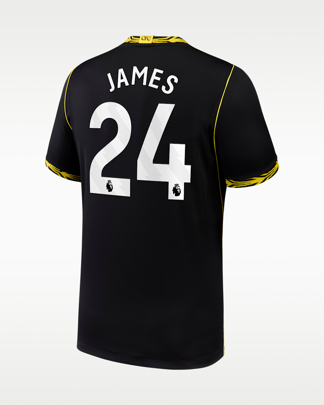 Reece James Chelsea 2026/27 Stadium Away Men's Nike Dri-FIT Soccer Jersey - Black