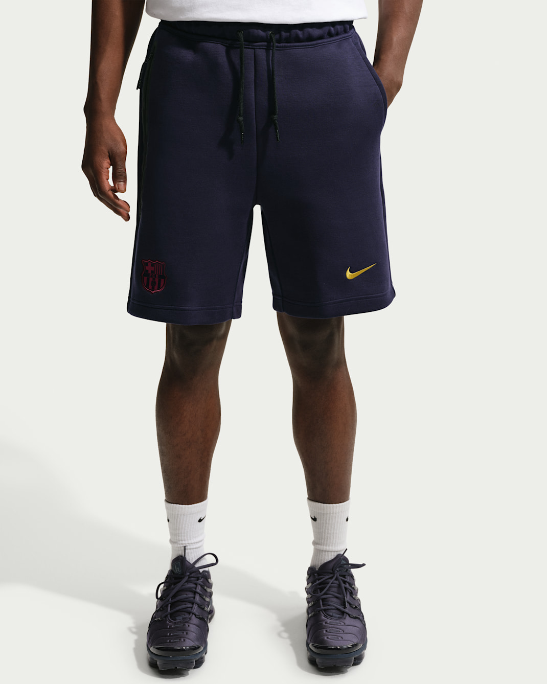 FC Barcelona Tech Fleece Men's Nike Soccer Shorts