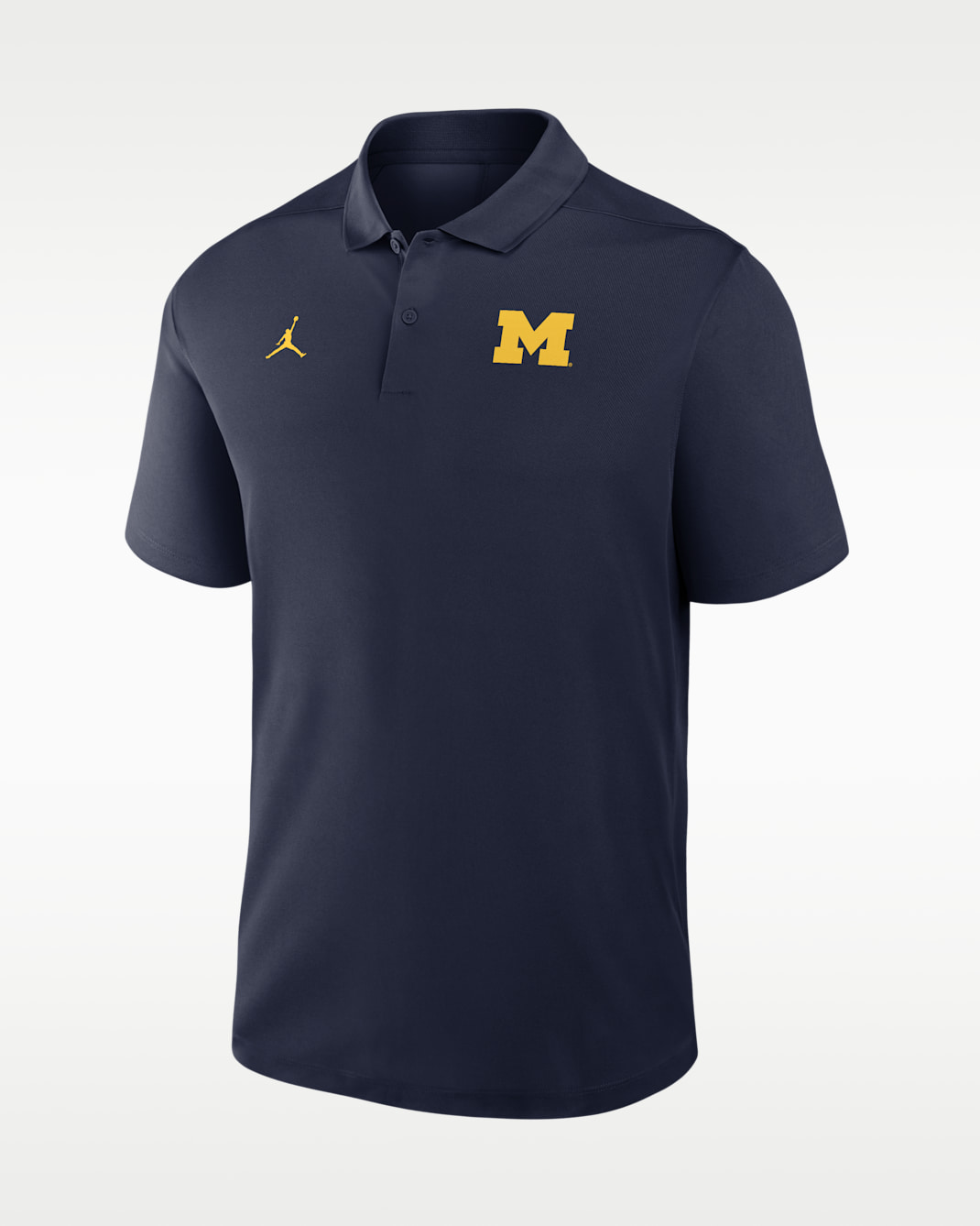 Polo universitaria Nike Dri-FIT para hombre Michigan Victory - Azul marino
