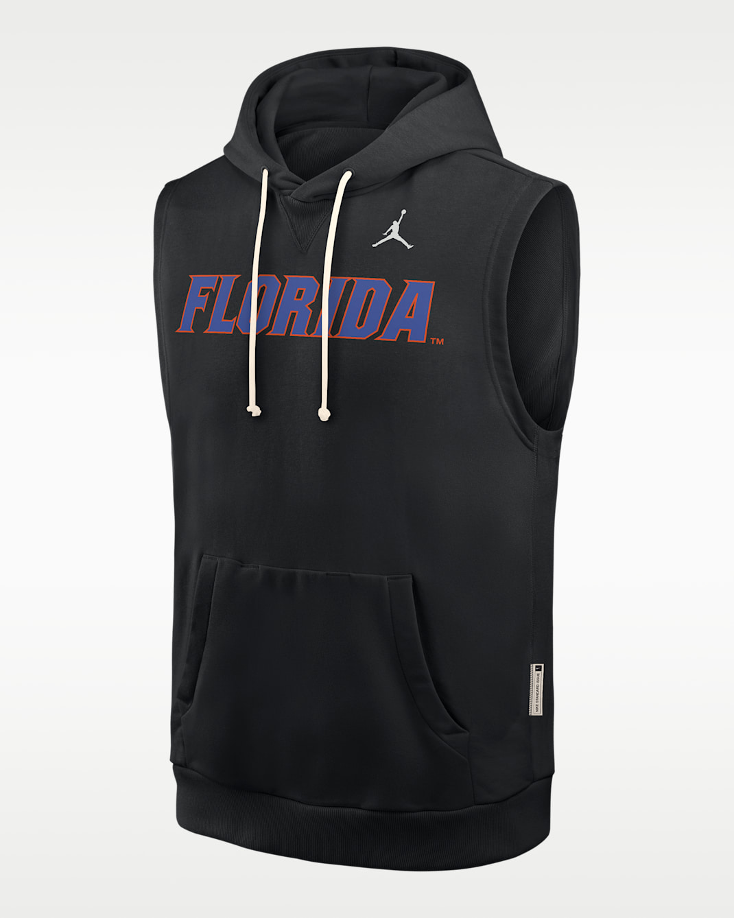 Florida Sideline Men's Jordan Brand Dri-FIT College Sleeveless Pullover Hoodie - Black