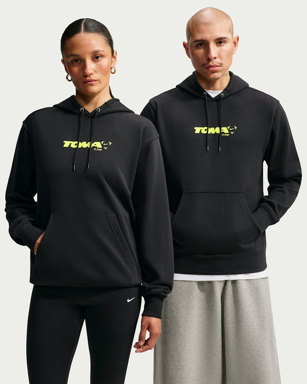 TOMA Nike Soccer Pullover Hoodie - Black