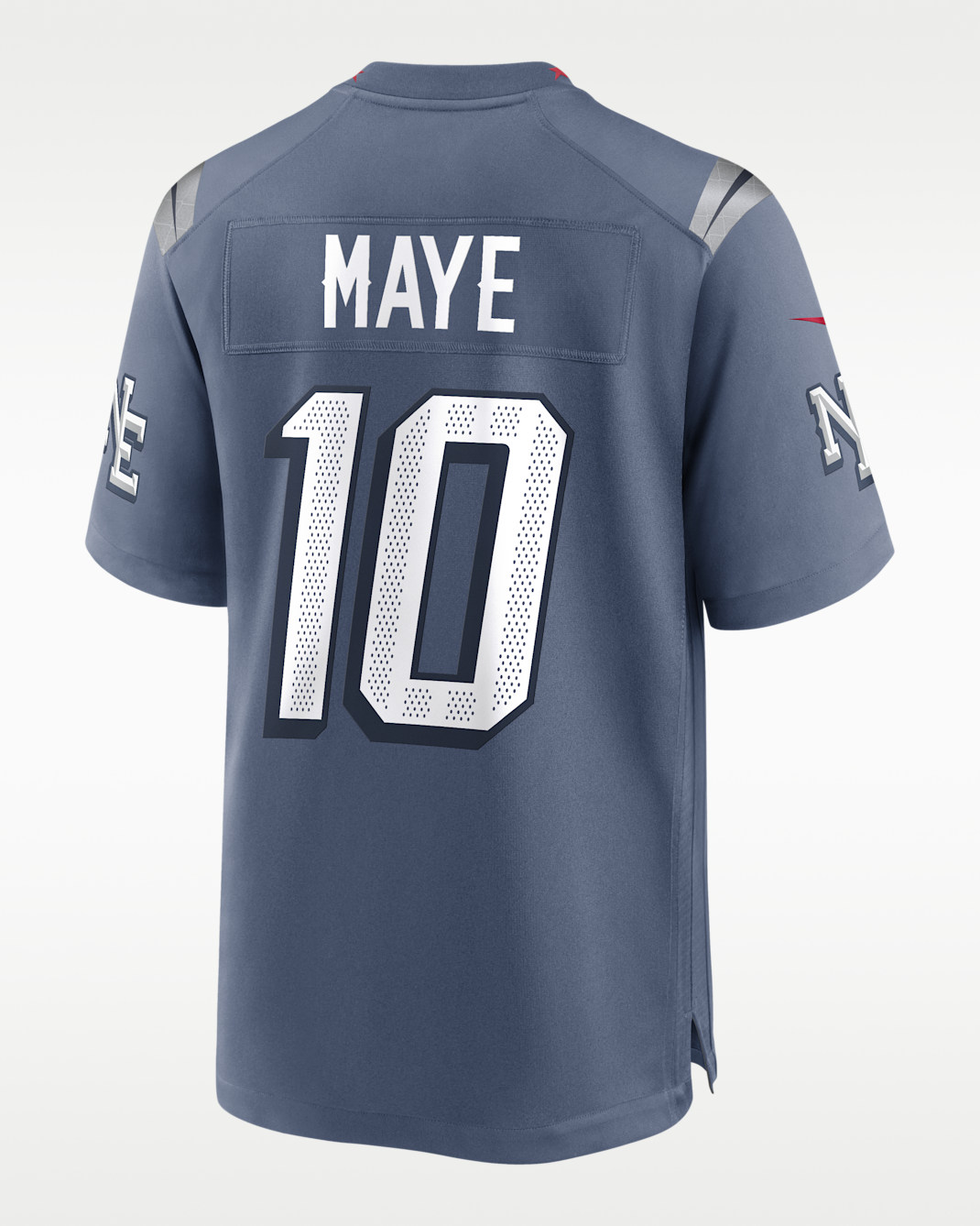 Drake Maye New England Patriots Rivalries Collection Men’s Nike NFL Game Jersey