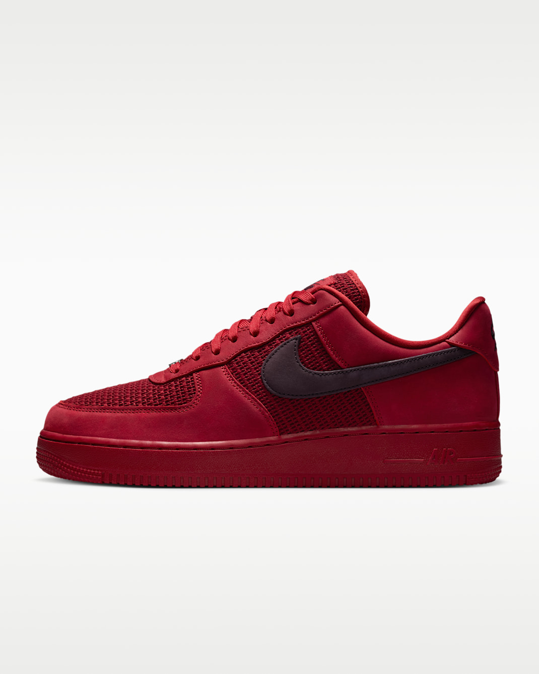 Nike Air Force 1 '07 LV8 Men's Shoes - Tough Red/Team Red/Metallic Silver/Tough Red