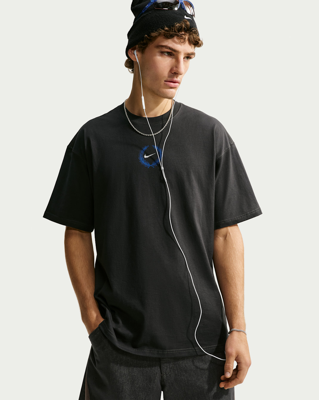 Nike Sportswear Men's T-Shirt - Off Noir