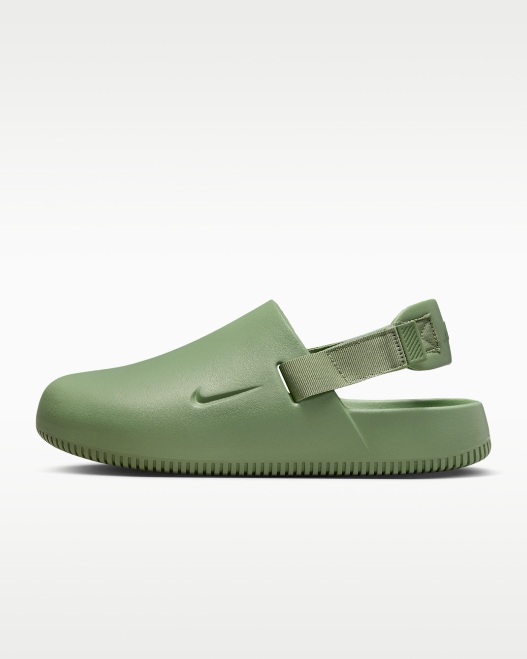 Nike Calm 男款穆勒鞋 - Oil Green/Oil Green