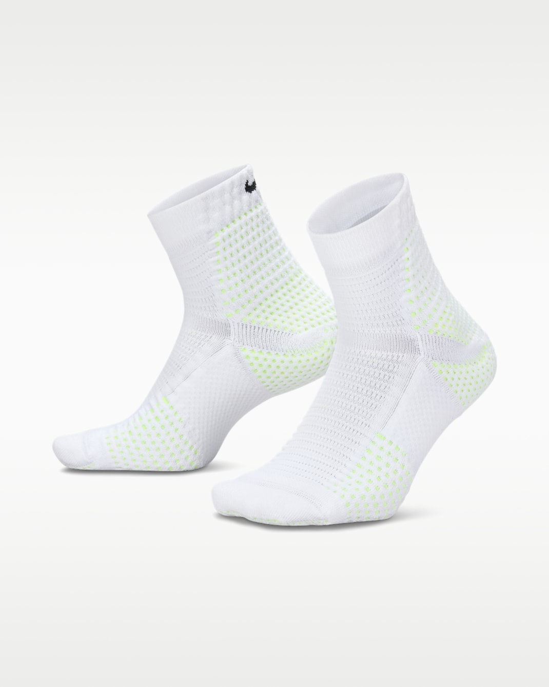 Nike Unicorn Dri-FIT ADV Cushioned Ankle Socks (1 Pair) - White/Volt/Black