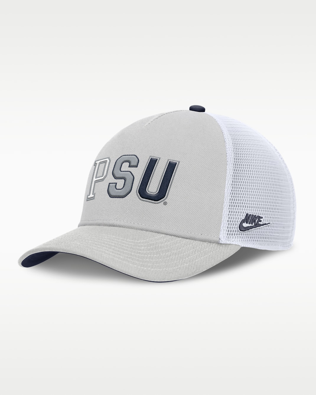 Penn State Legacy Basketball Rise Men's Nike College Trucker Adjustable Hat - Grey