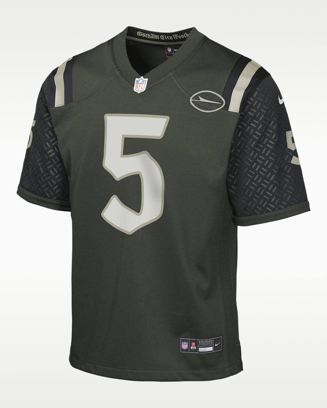 Garrett Wilson New York Jets Rivalries Collection Big Kids' Nike NFL Game Jersey - Green