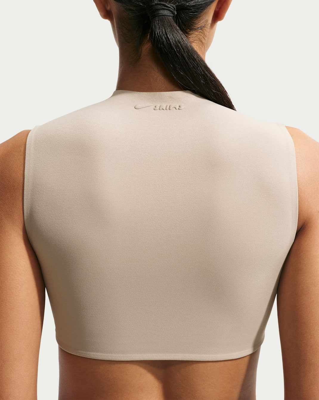 NikeSKIMS Studio Stretch Women's Light-Support Mock Neck Sports Bra