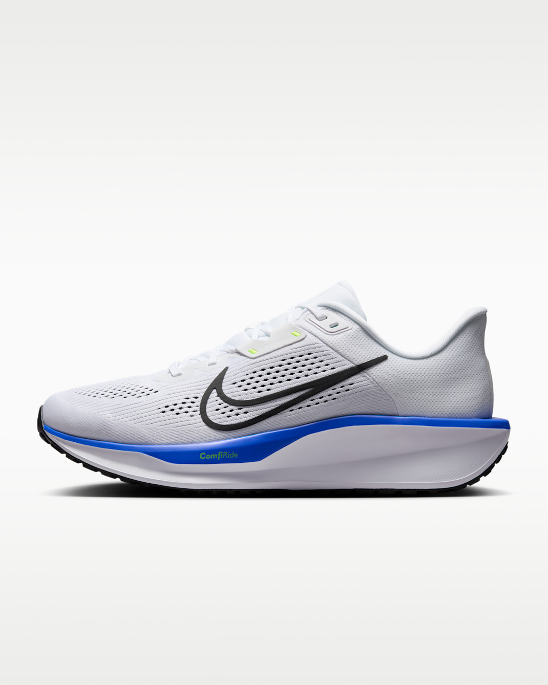 Tenis de correr en pavimento para hombre Nike Quest 6 - Blanco/Hiperroyal/Volt/Negro