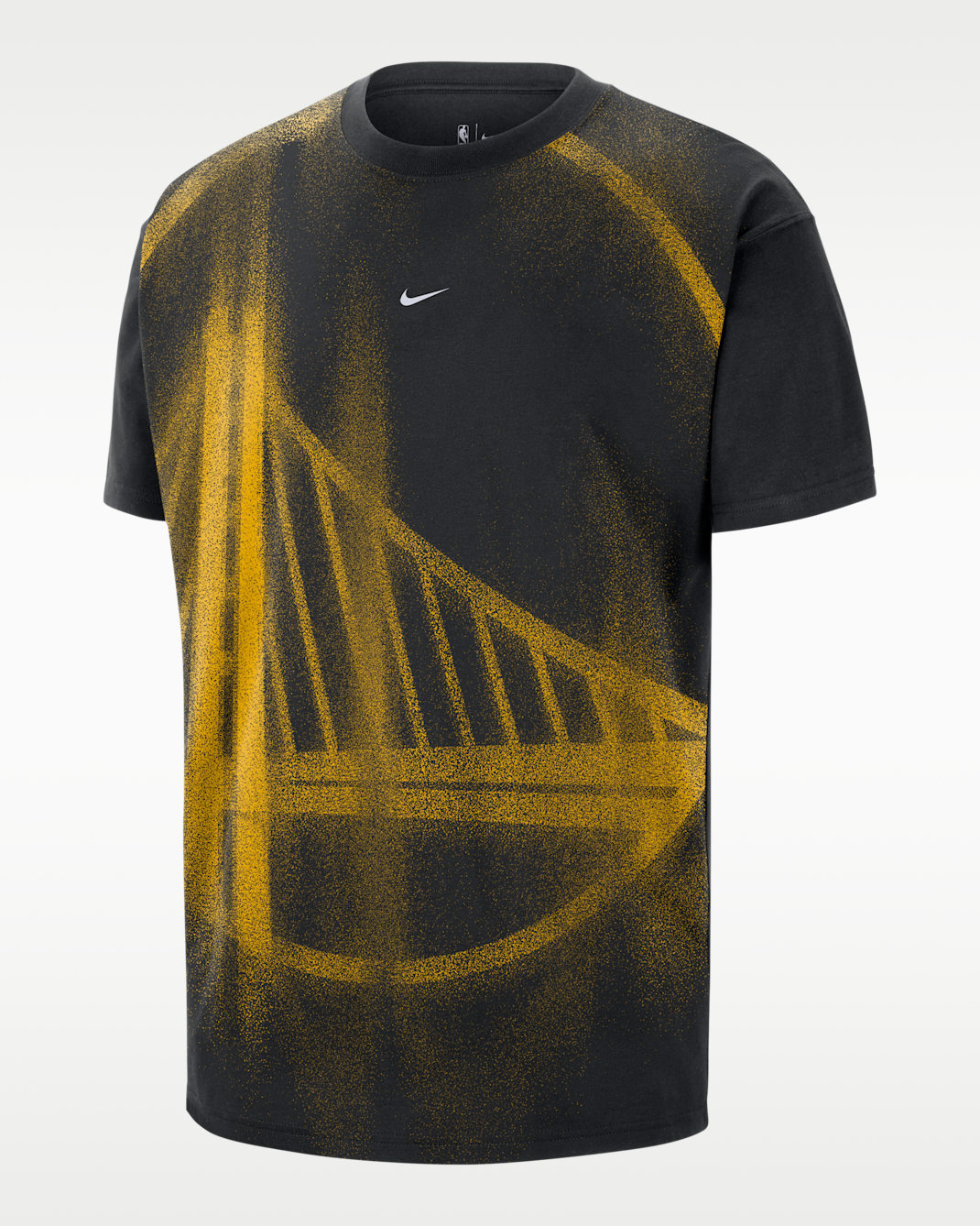 Golden State Warriors Men's Basketball T-Shirt - Black
