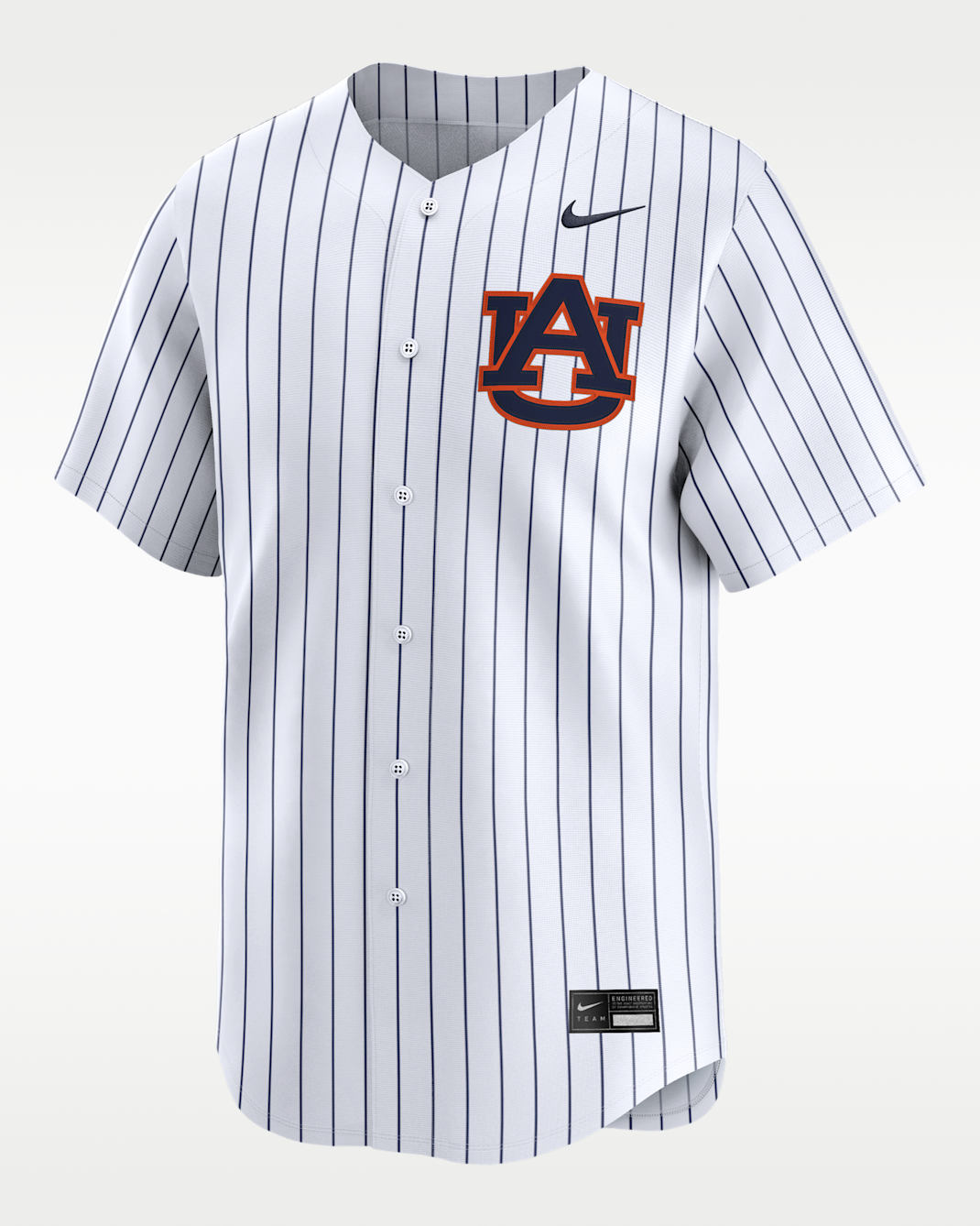 Jersey de béisbol universitario Nike Limited para hombre Auburn Wordmark - Blanco