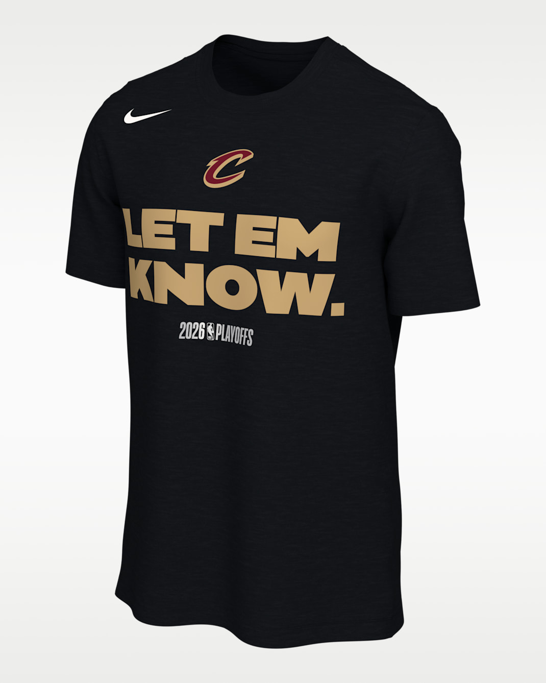 Playera de básquetbol Nike de la NBA para hombre Cleveland Cavaliers - Negro