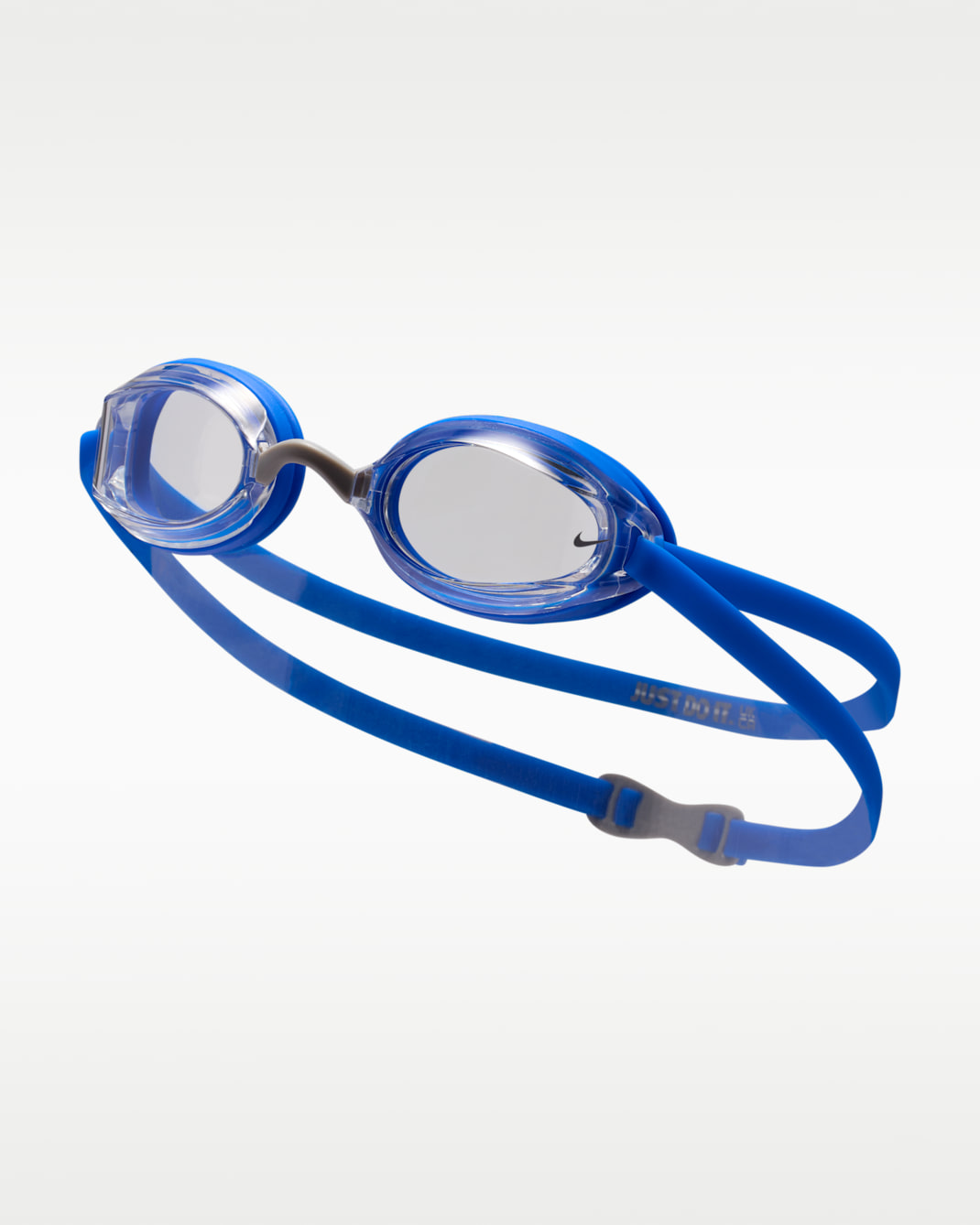 Goggles de natación Nike Legacy - Transparente/Royal team/Gris azulado/Gris azulado
