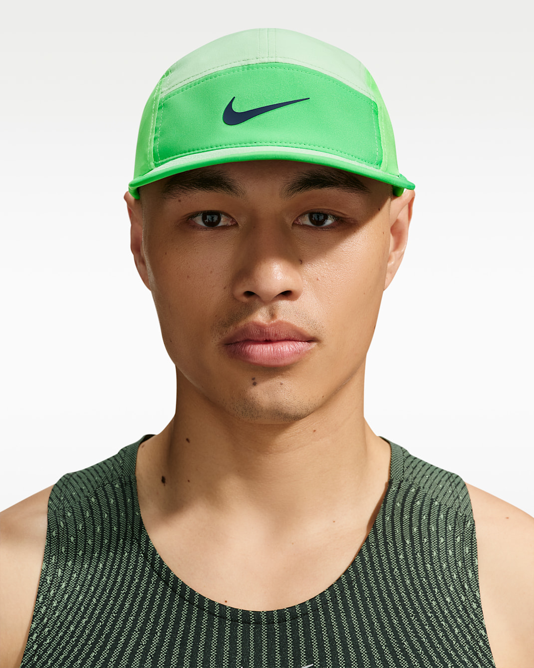 Nike Fly Dri-FIT Unstructured Swoosh Cap - Cucumber Calm/Green Spark/Anthracite/Midnight Navy