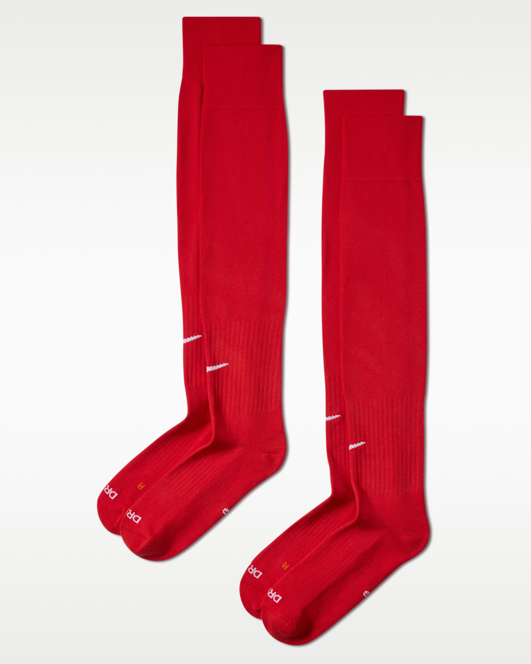 Calcetines de Béisbol/Softbol hasta la rodilla para niños (2 pares) Nike Swoosh Nike - Rojo universitario/Blanco