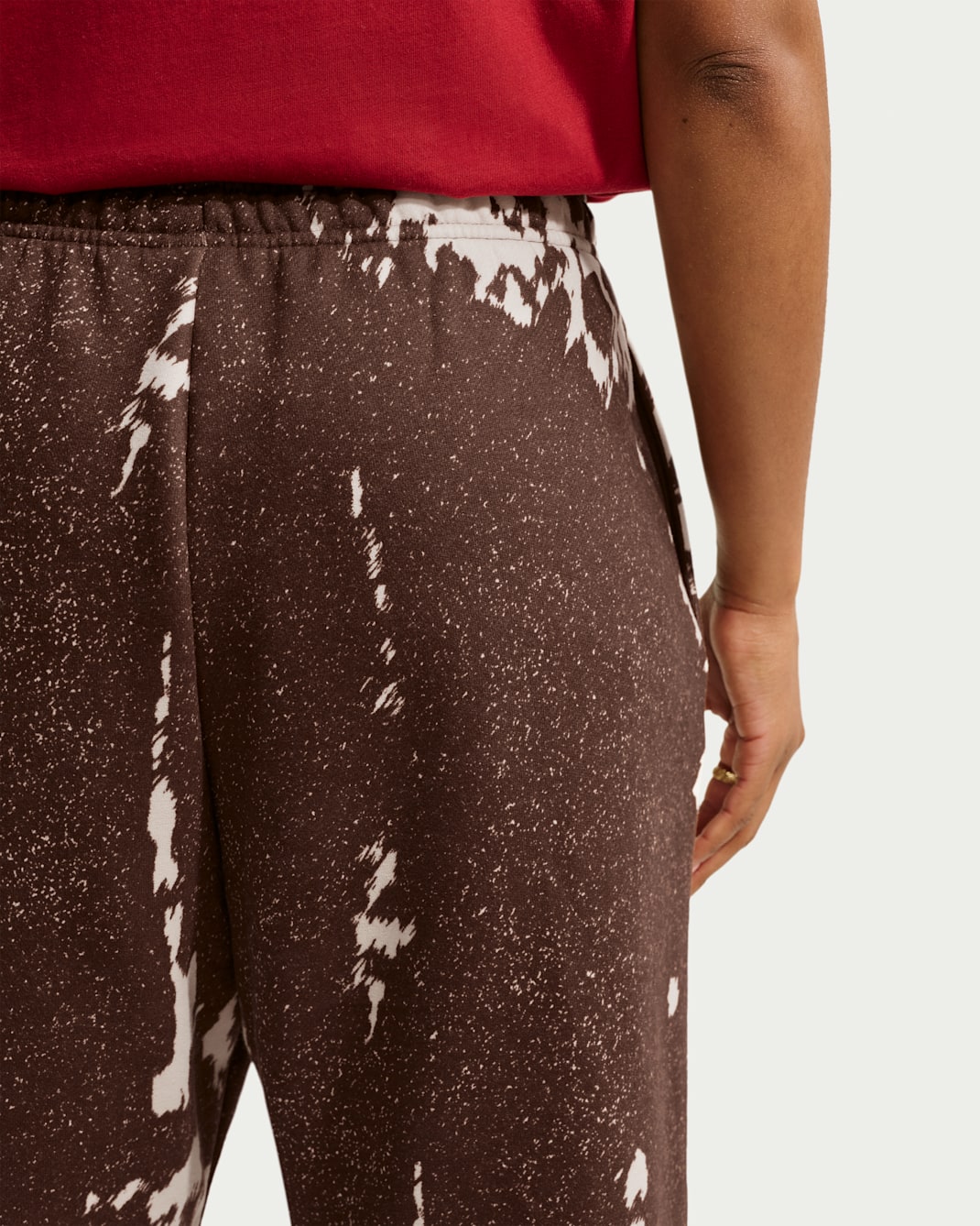 Nike Studio Fleece Medium Weight  Women's Oversized High-Rise Cuffed Pants