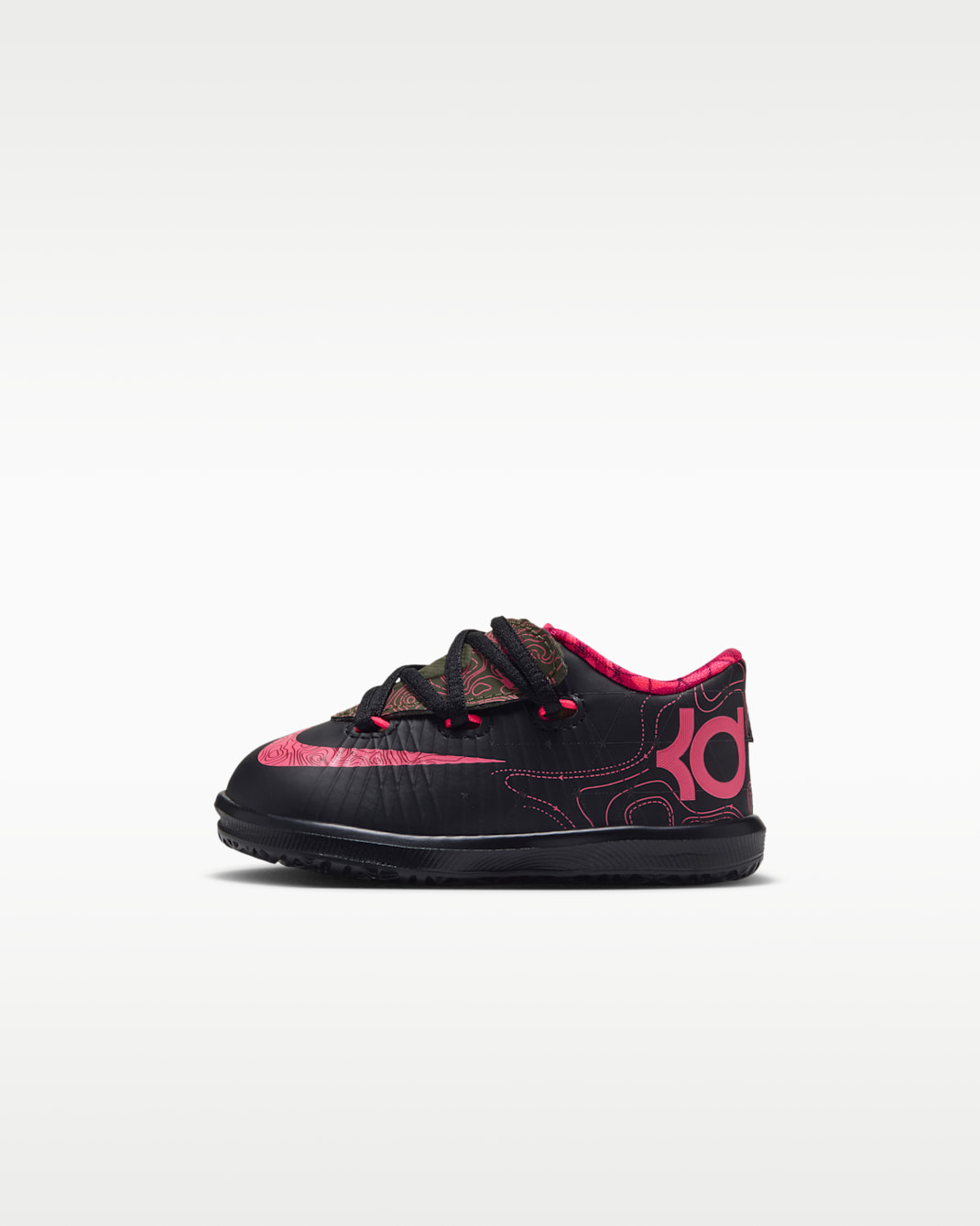 KD 6 "Meteorology" Baby/Toddler Shoes - Black/Medium Olive/Noble Red/Atomic Red