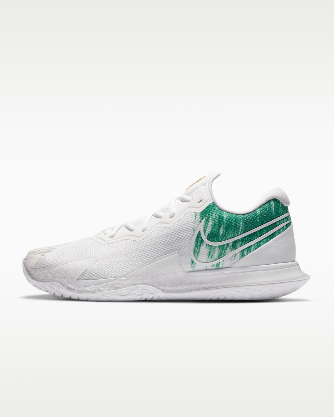 NikeCourt Air Zoom Vapor Cage 4 Men’s Hard Court Tennis Shoes - White/Clover/White