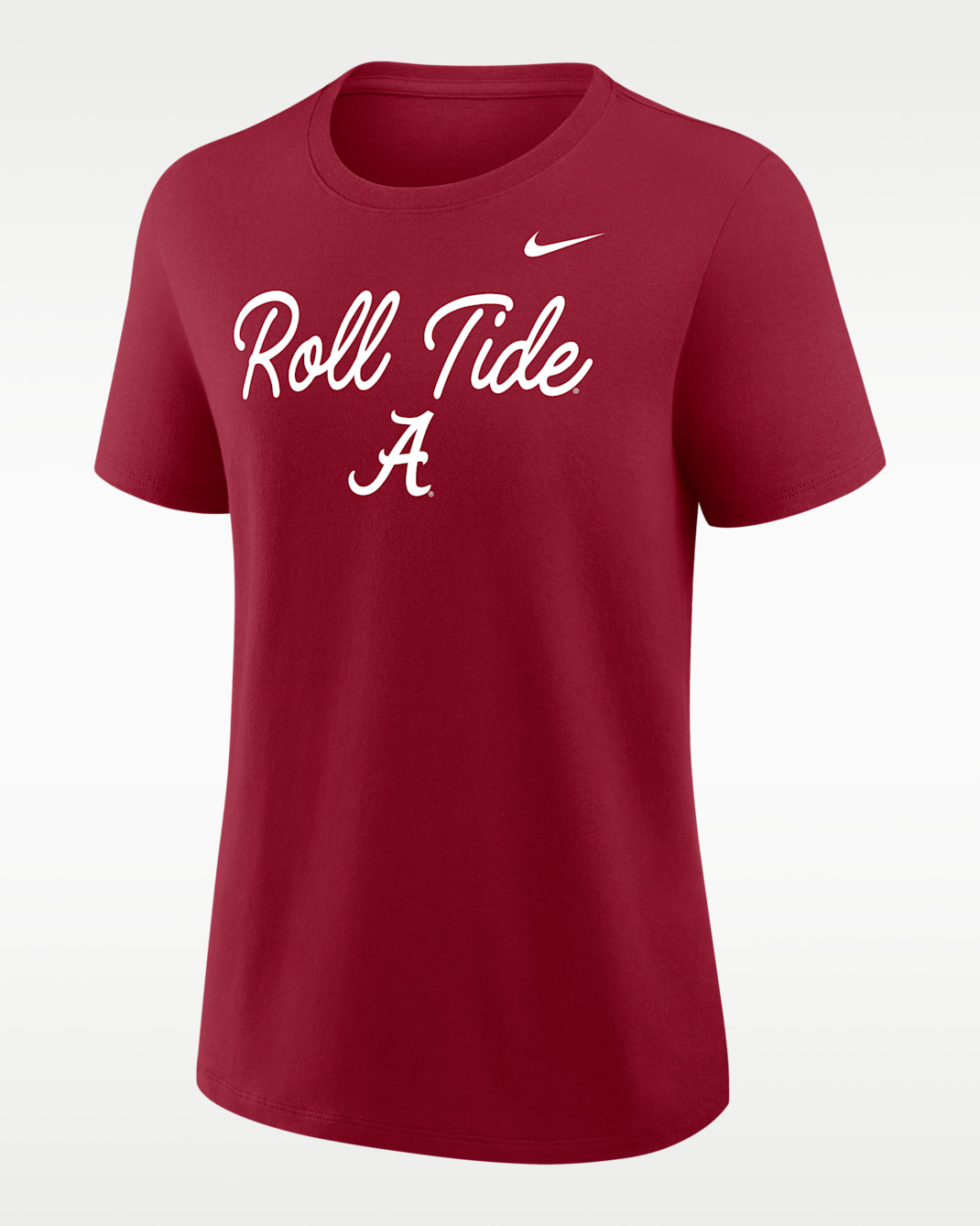 Alabama Script Mantra Logo Women's Nike College T-Shirt - Crimson