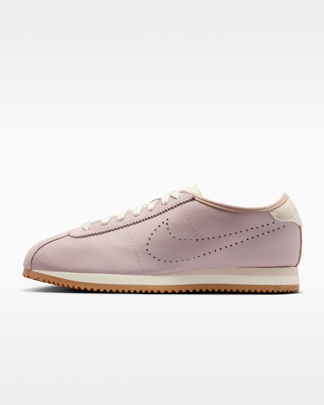 Nike Cortez Leather Women's Shoes - Particle Rose/Sail/Gum Light Brown/Light Orewood Brown