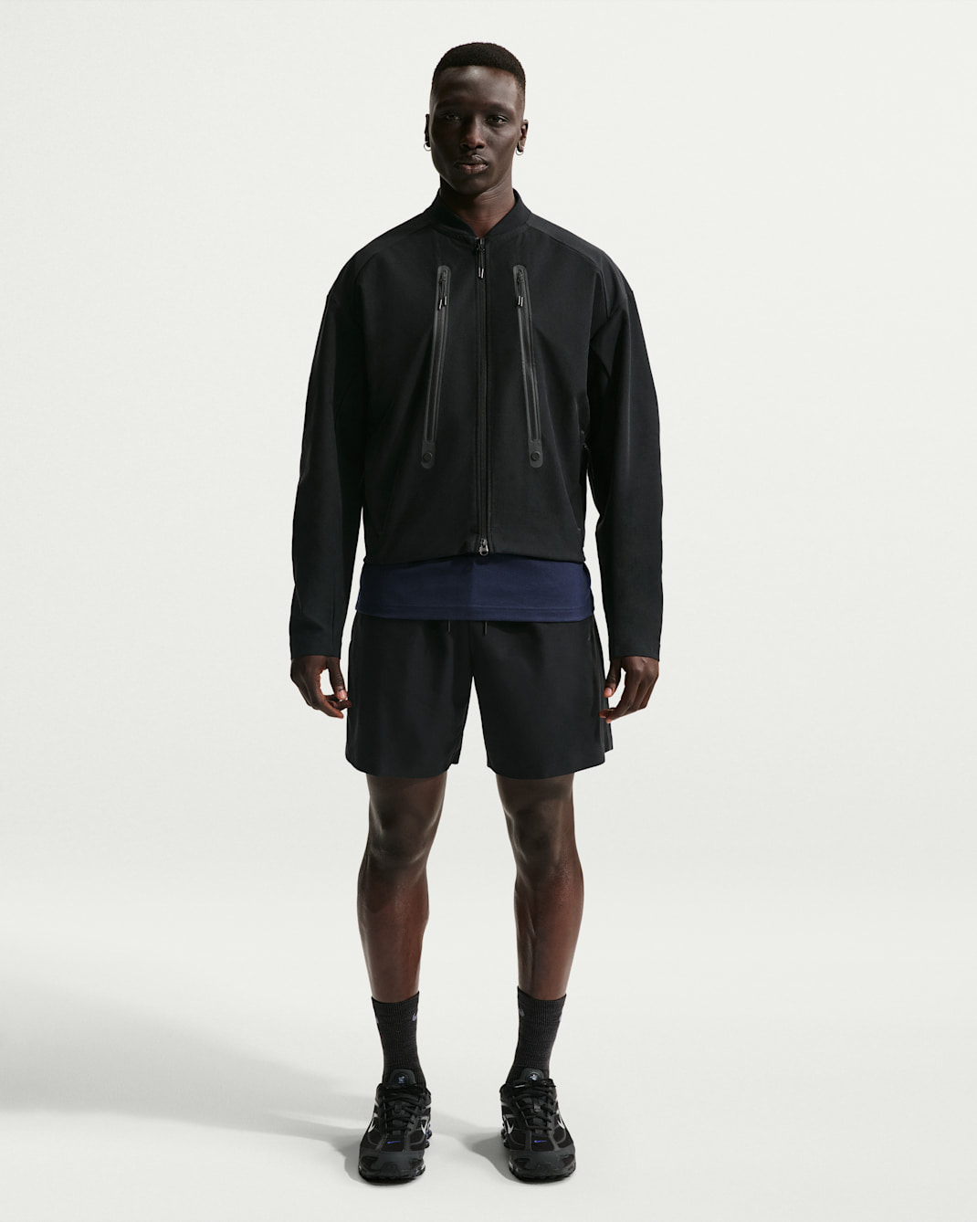 Nike Tech Men's Dri-FIT Shori-Knit Shorts - Black/Black