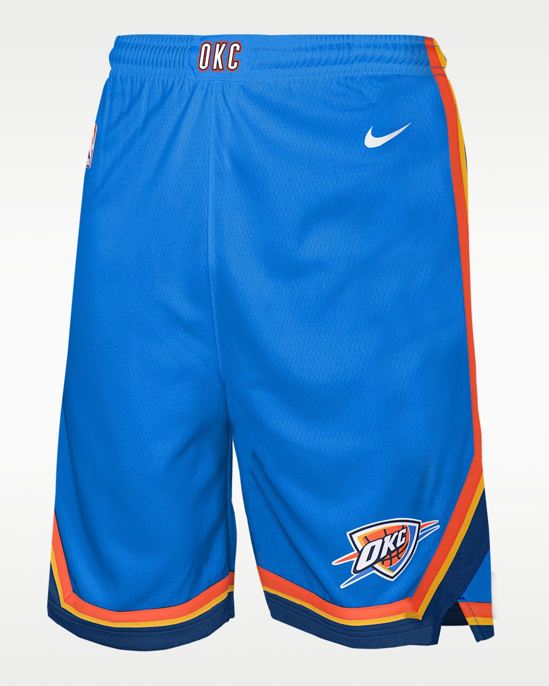 Oklahoma City Thunder Swingman Icon Edition Big Kids' Nike Dri-FIT Basketball Replica Shorts