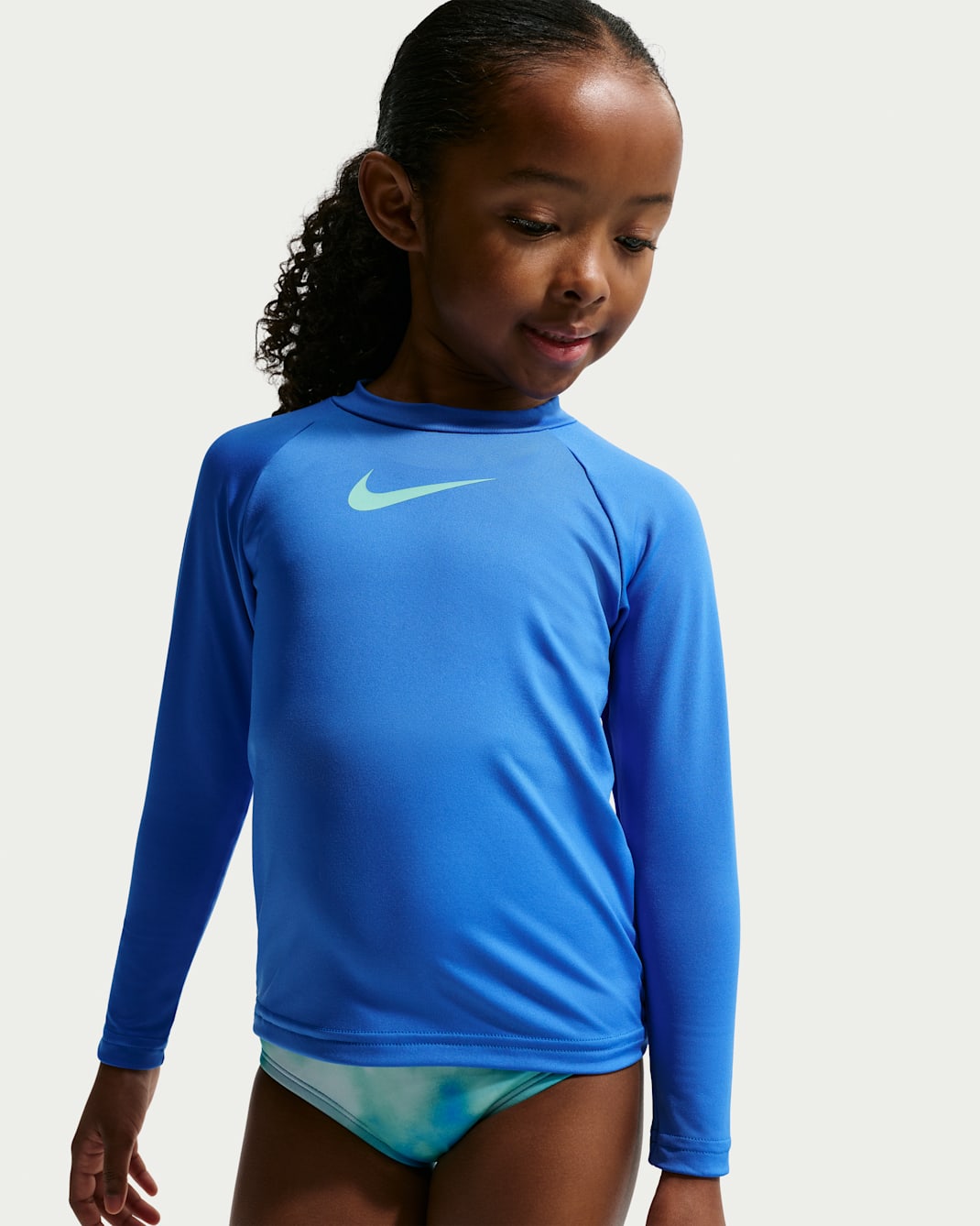 Nike Swim Little Kid's (Girls') Long Sleeve Hydroguard + Midkini Set