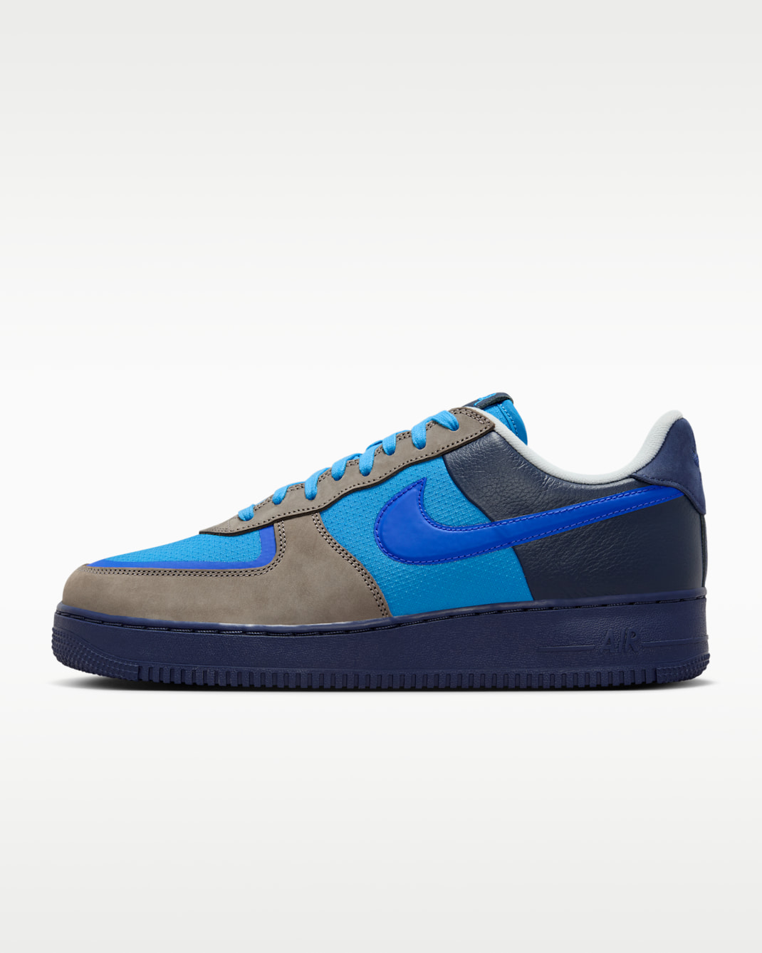 Nike Air Force 1 Low SP Men's Shoes - Soft Grey/Harbour Blue/Varsity Royal