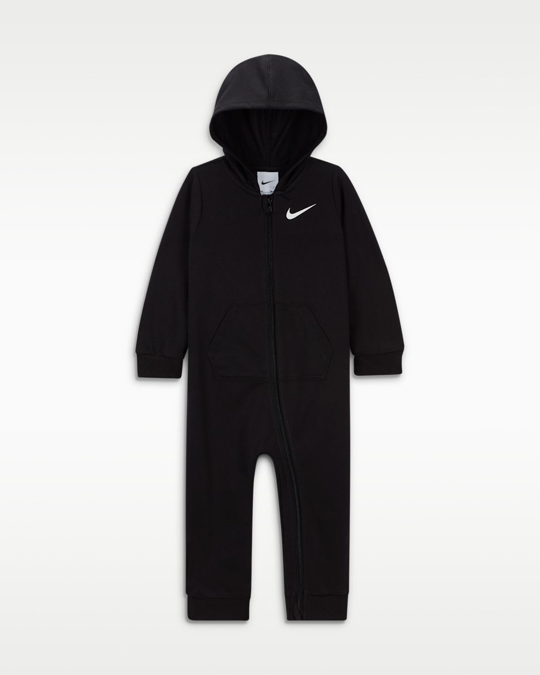 Nike Essentials Baby Hooded Coverall - Black