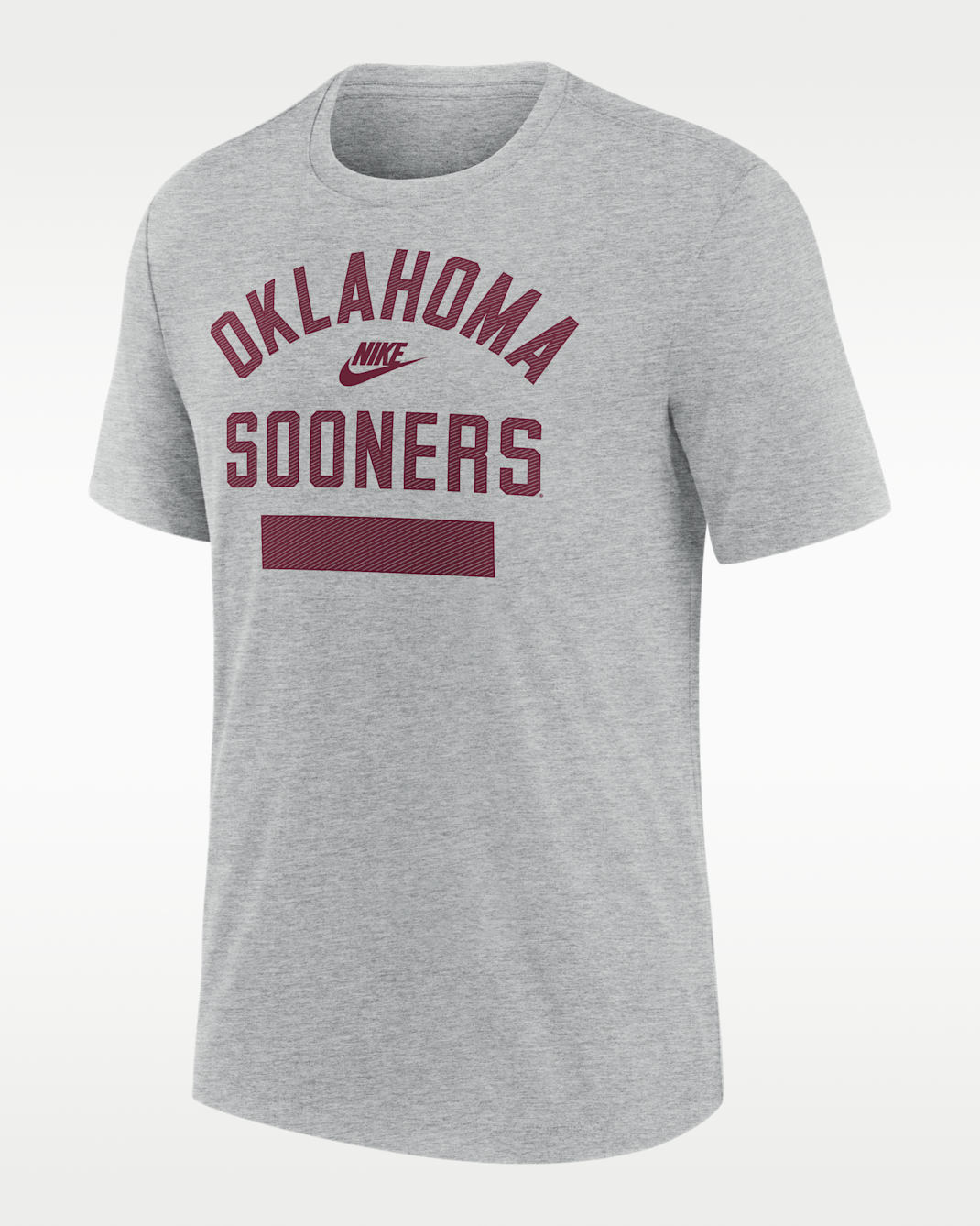 Oklahoma Legacy Men's Nike College T-Shirt - Grey Heather