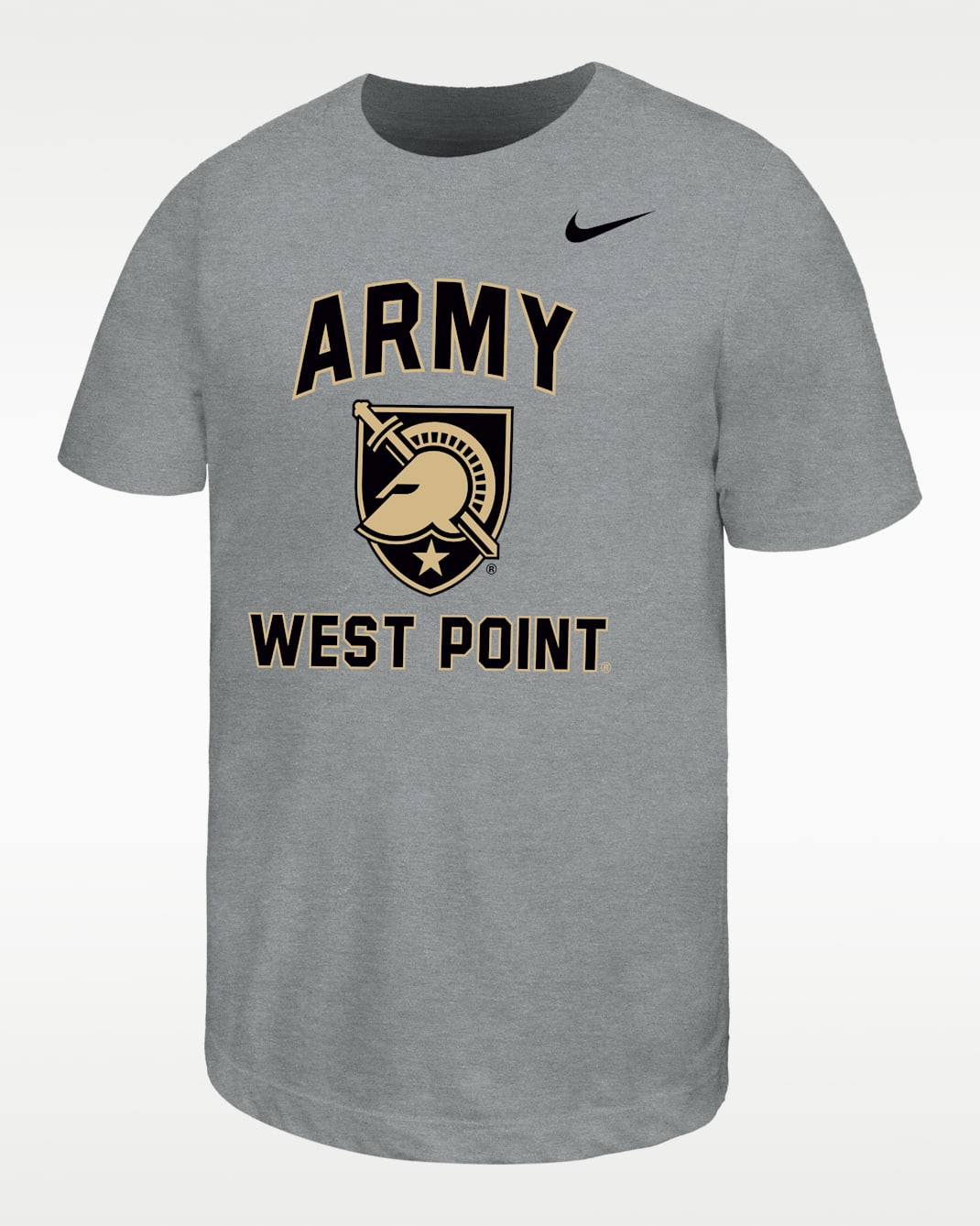 Army Black Knights Big Kids' Nike Football T-Shirt - Dark Grey Heather
