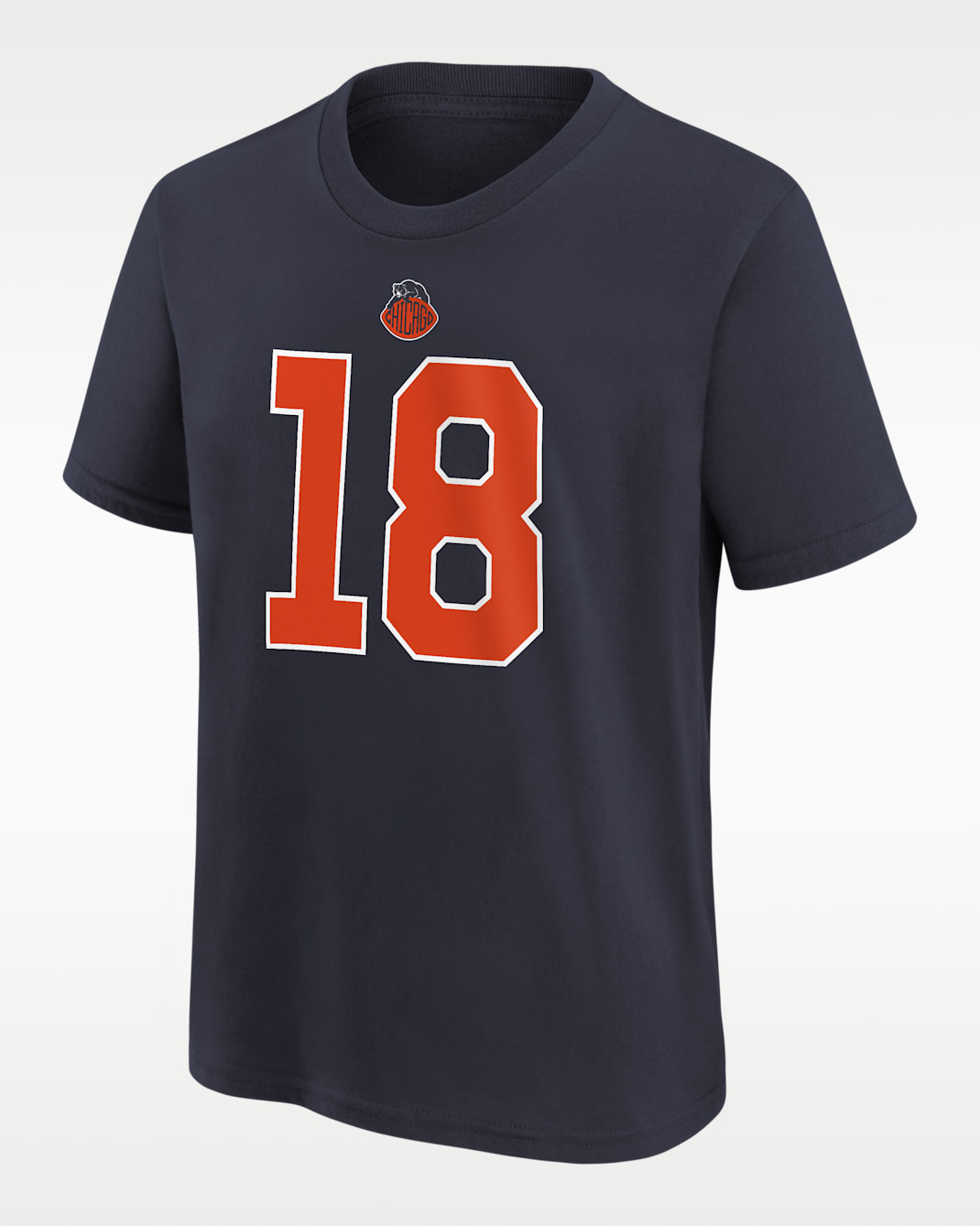 Caleb Williams Chicago Bears Rivalries Collection Big Kids' Nike NFL T-Shirt - Navy