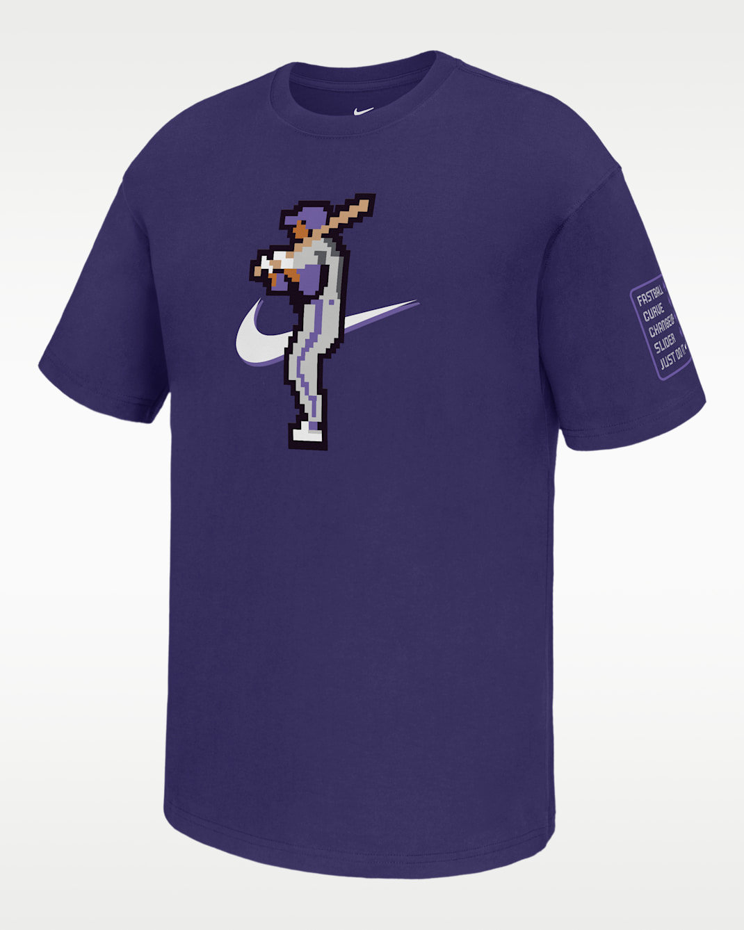 Nike Men's Baseball T-Shirt - New Orchid