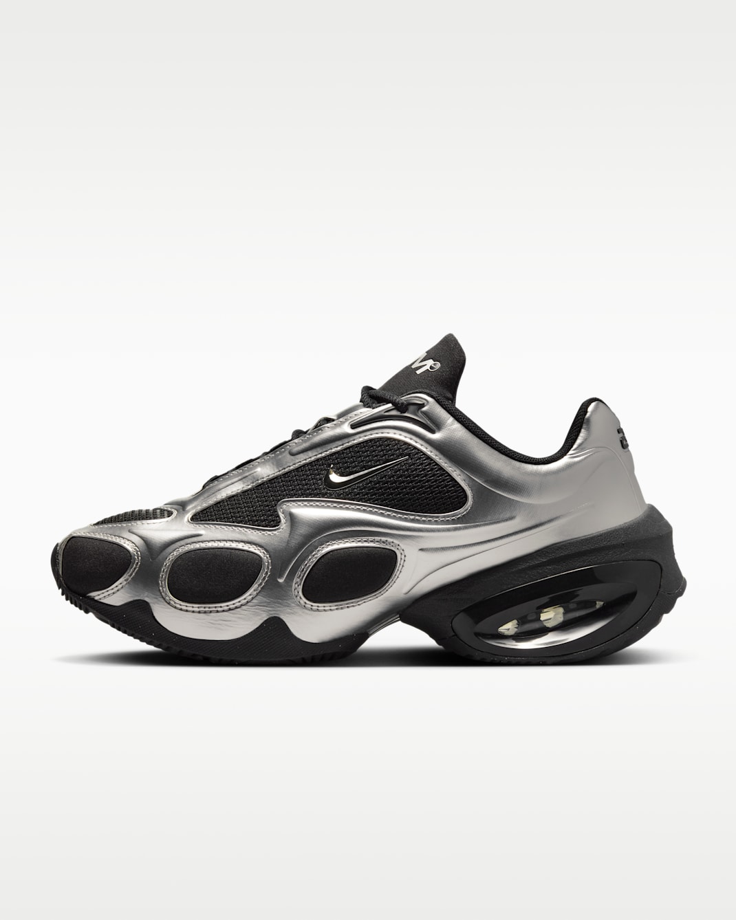 Tenis para mujer Nike Air Max Muse - Negro/Plata metalizado