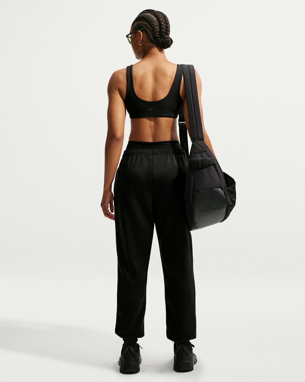 Nike Studio Fleece Sport Women's Dri-FIT Mid-Rise Pants