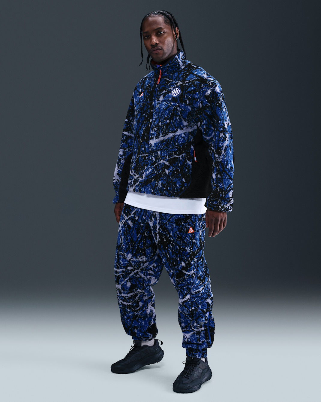 インテル ミラノ "Canwell Glacier" SE メンズ ナイキ ACG Therma-FIT ADV サッカーパンツ - ホワイト/セーフティオレンジ/ホワイト