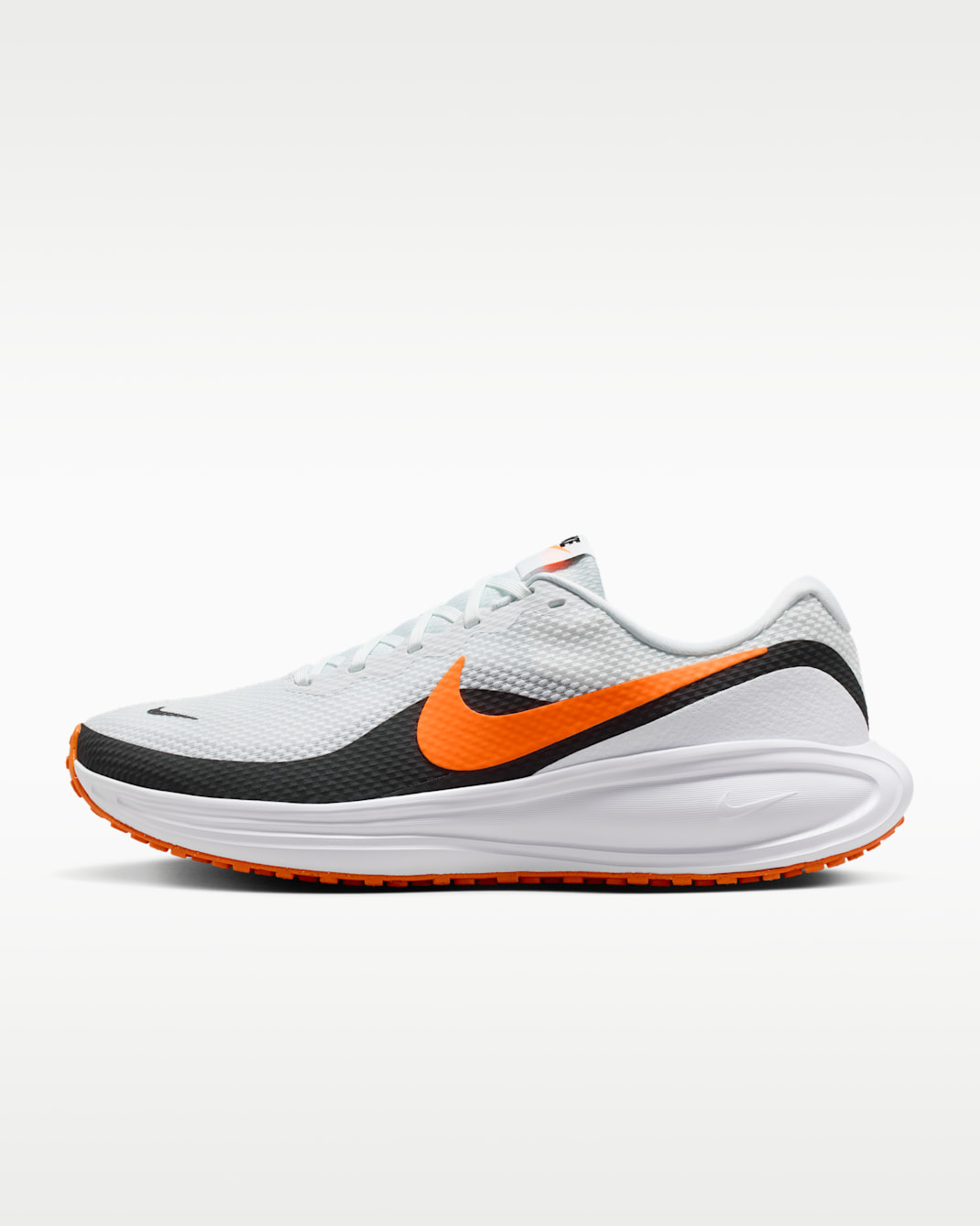 Pánské běžecké silniční boty Nike Revolution 8 - Off White/Bílá/Černá/Total Orange